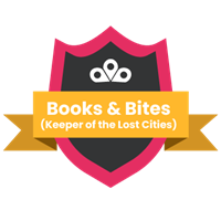 Books & Bites - July Get-Together Badge