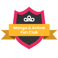 Manga & Anime Fan Club Badge