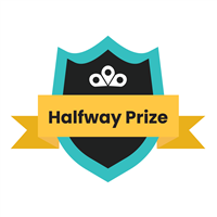 Adult Halfway Prize Badge